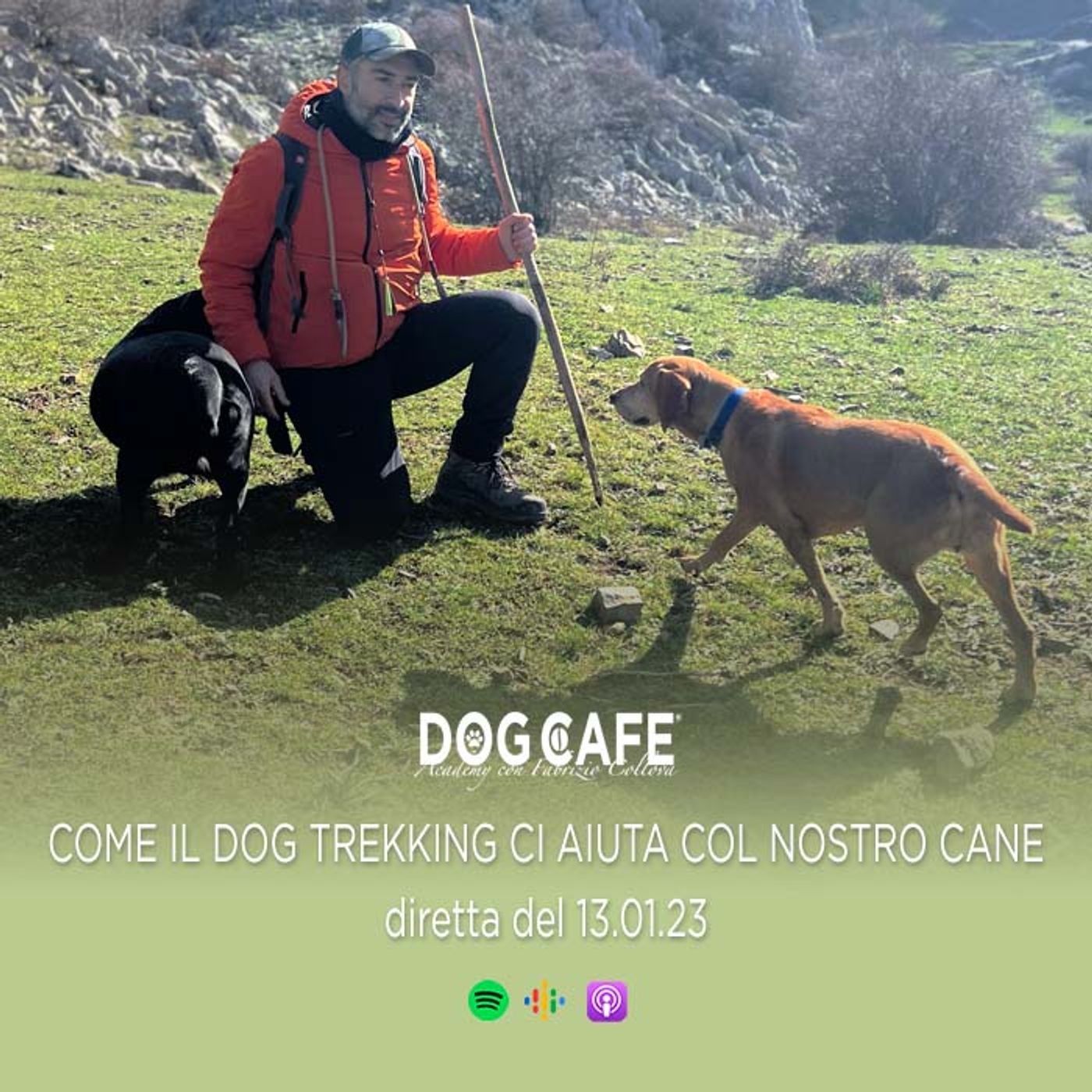 111 - Come il dog trekking ci aiuta col nostro cane, diretta del 13.01.23