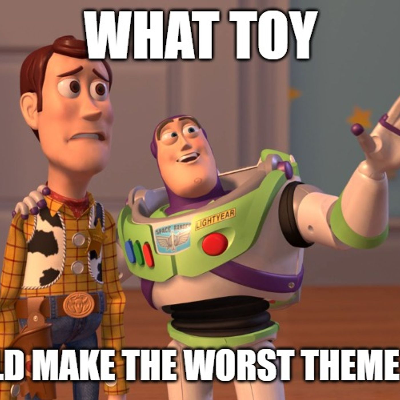 Dumb Ass Question: What Toy Would Make the Worst Theme Park episode artwork
