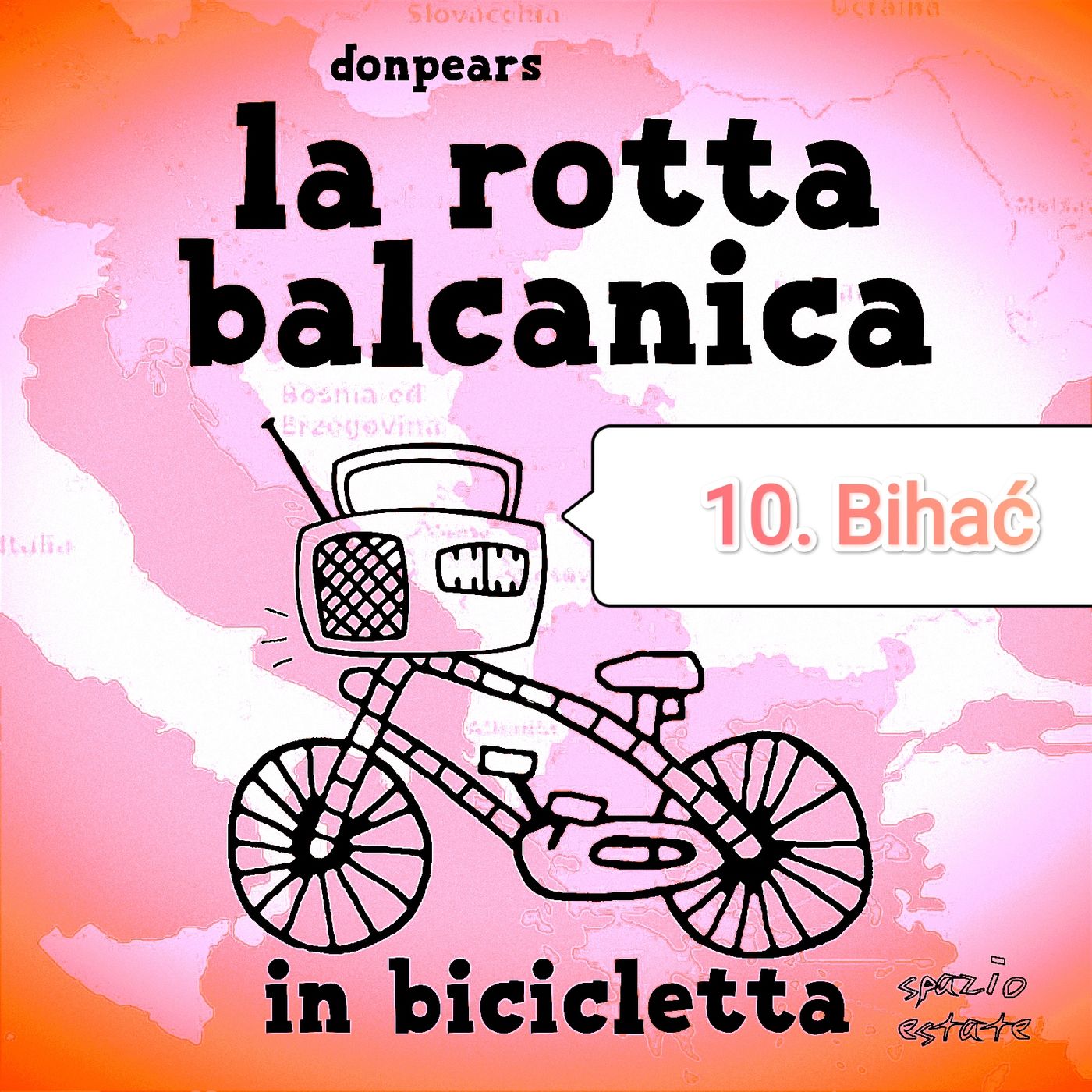 La rotta balcanica in bicicletta