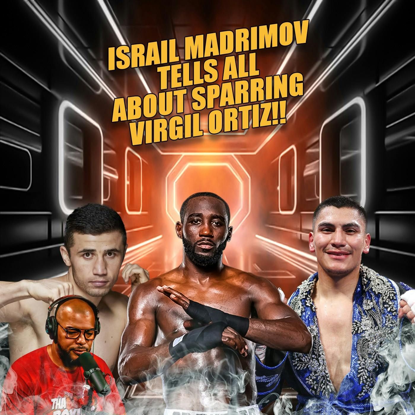 ☎️ Israil Madrimov, Terence Crawford Oppentent Tells All About Sparring Vergil Ortiz‼️ episode artwork