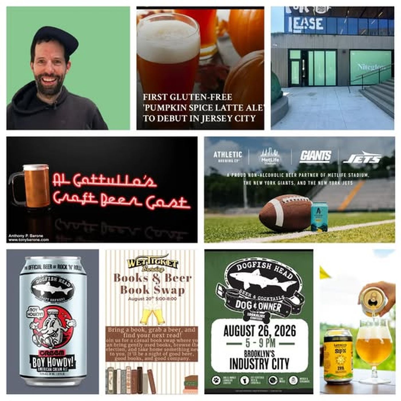 AG Craft Beer Cast Athletic Brewing and Niteglow Brewing