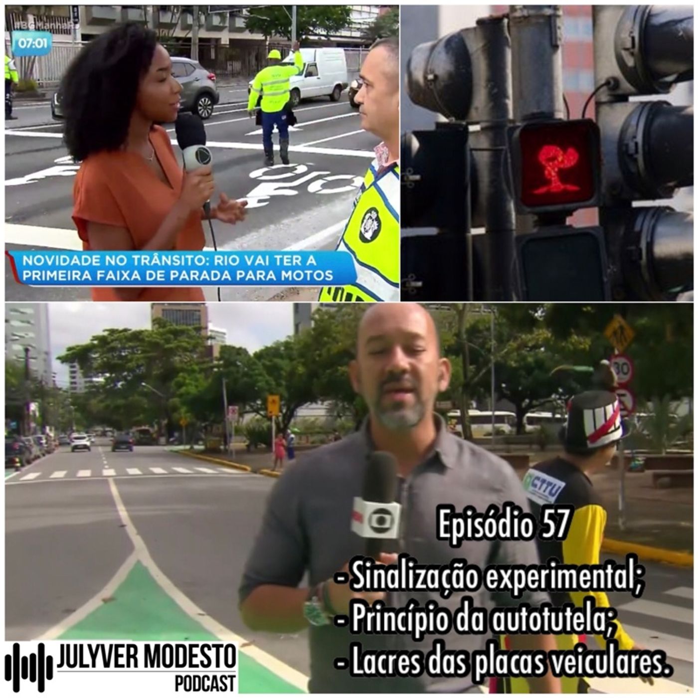 Trânsito, por Julyver Modesto