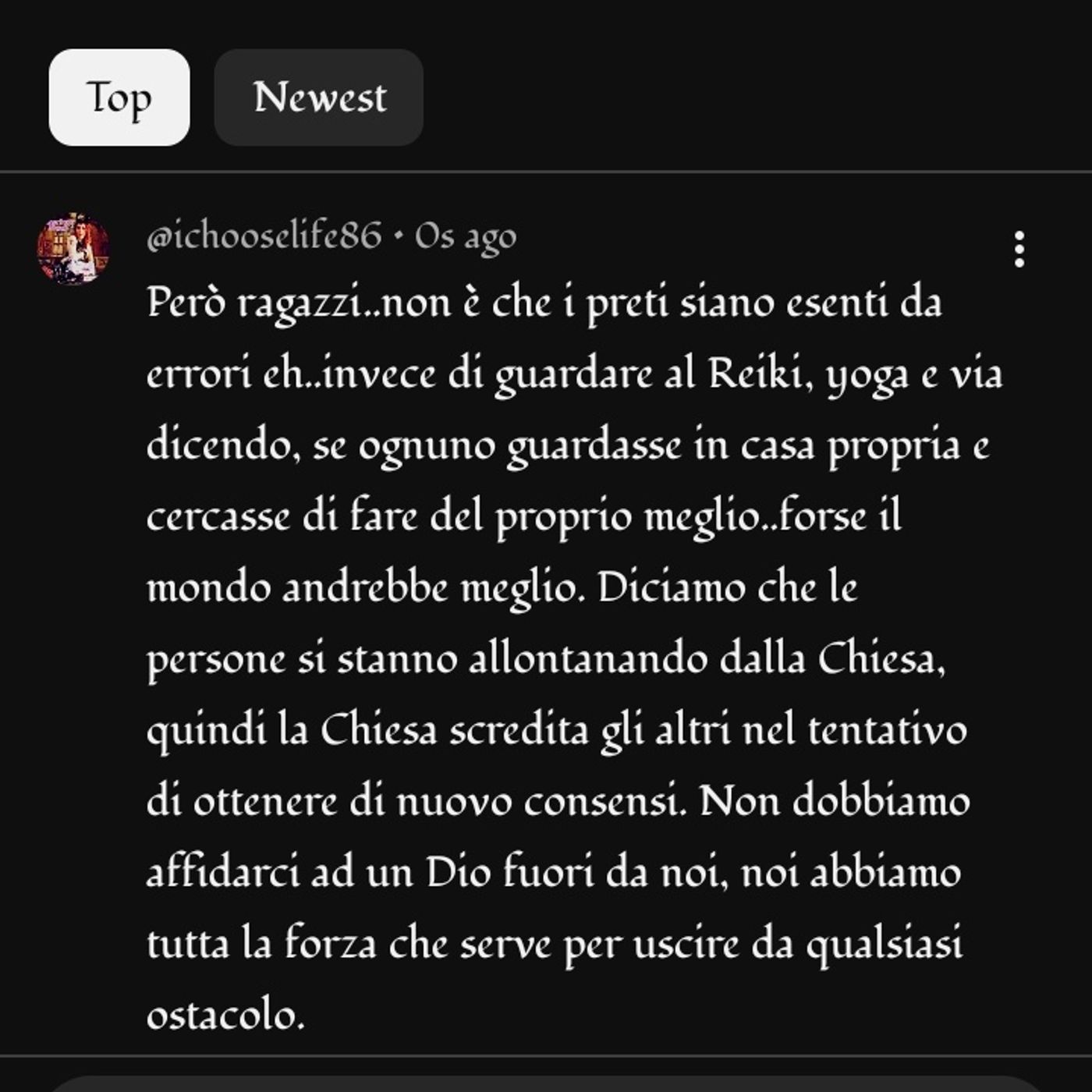 Atteggiamento manipolatorio dei preti episode artwork