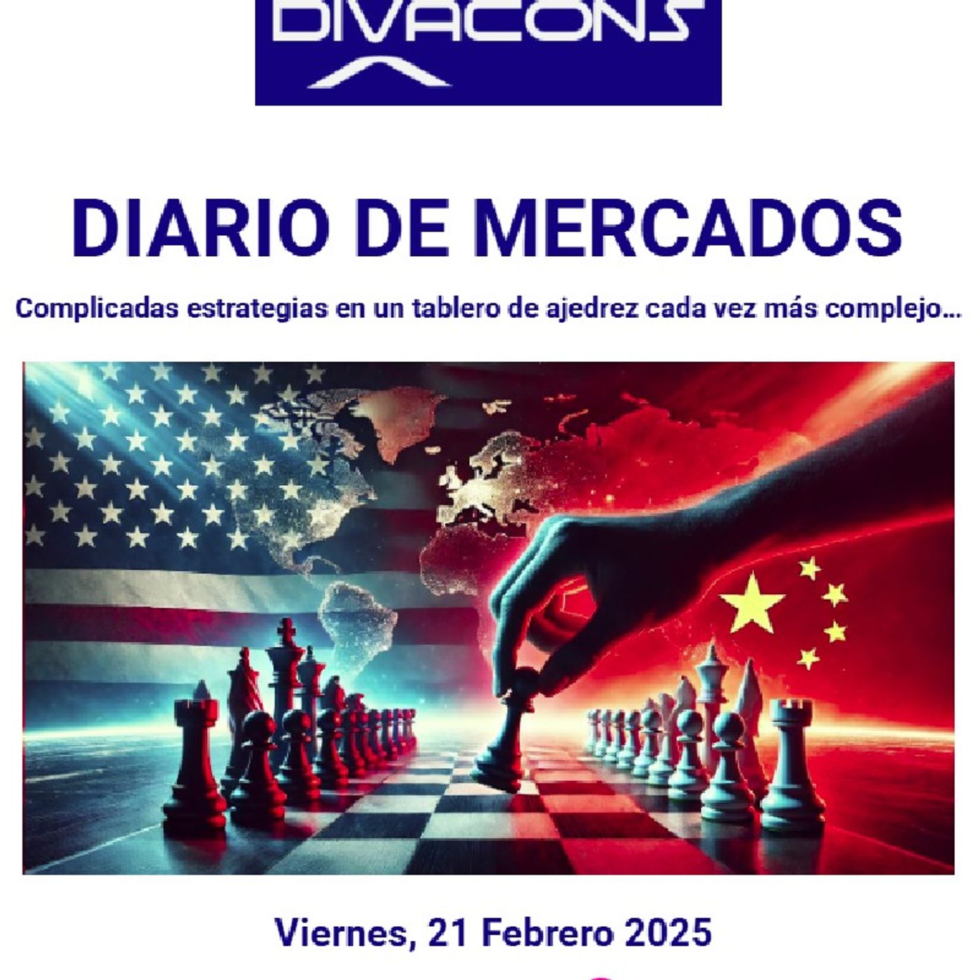 PODCAST PREMIUM DIARIO DE MERCADOS Viernes 21 Febrero 2025 episode artwork