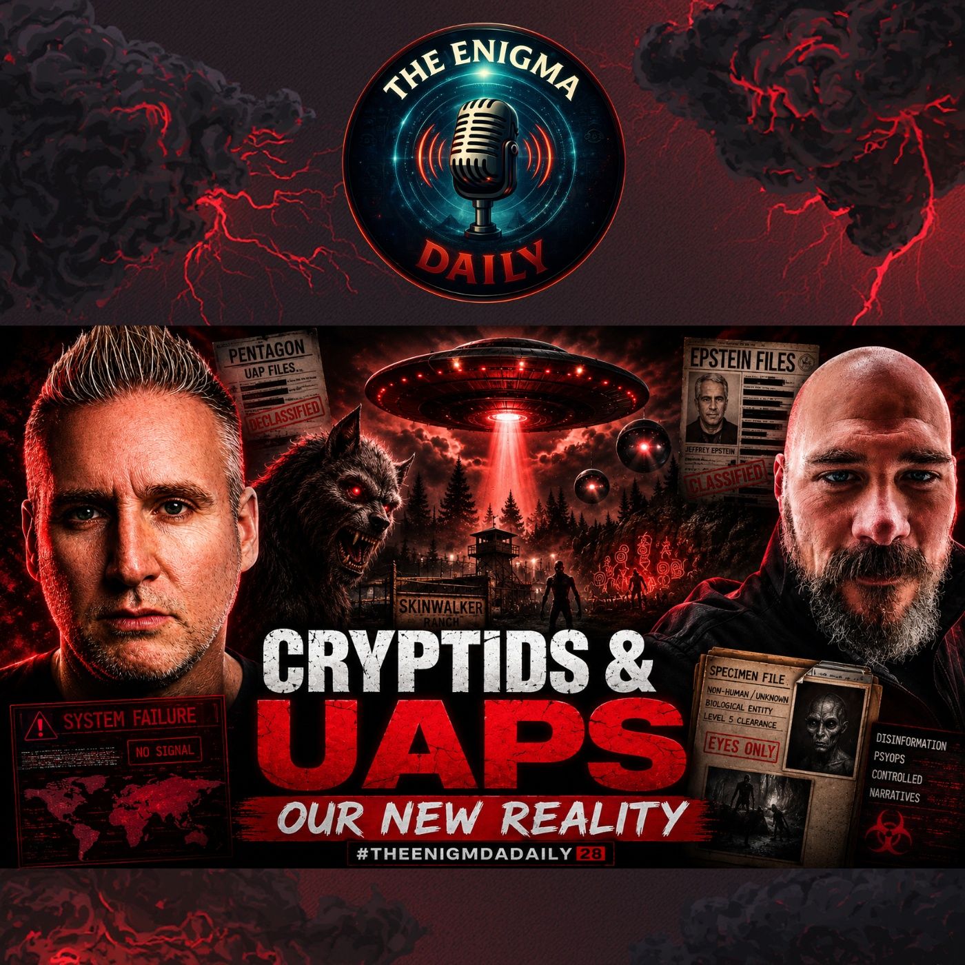 Cryptids & UAPs Our New Reality? — The Enigma Daily cover