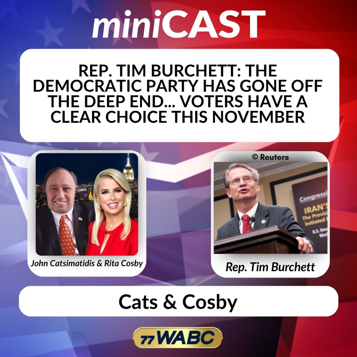 Rep. Tim Burchett: The Democratic Party has Gone Off the Deep End... Voters Have a Clear Choice this November episode artwork