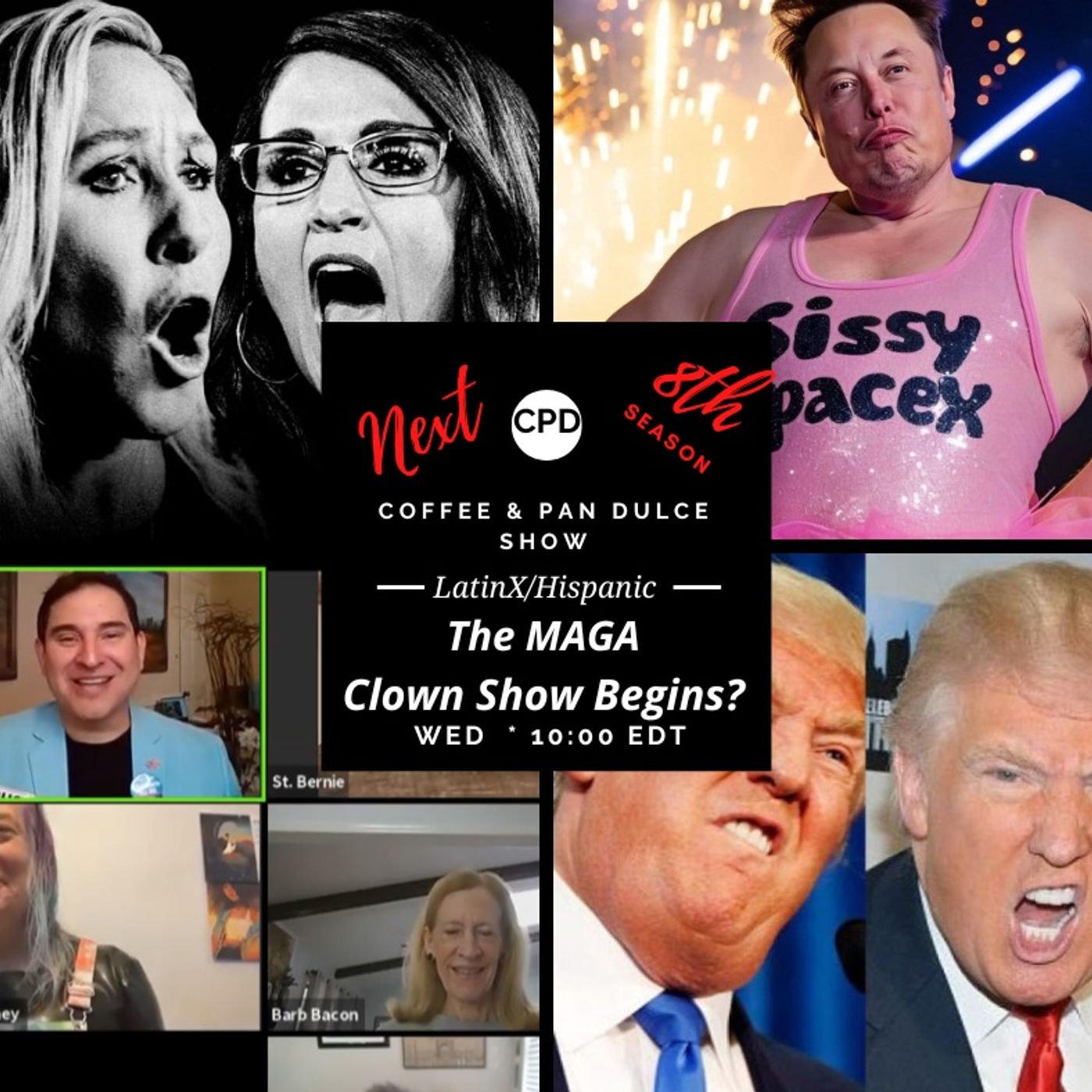 “The MAGA Clown Show Begins?”– CPD0332-01152025 episode artwork
