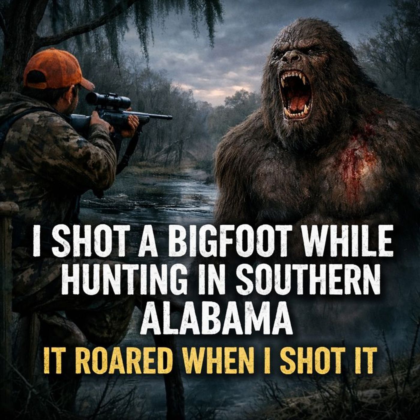 Hunter Claims He Shot a Sasquatch in Southern Alabama | I Regret Shooting the Bigfoot