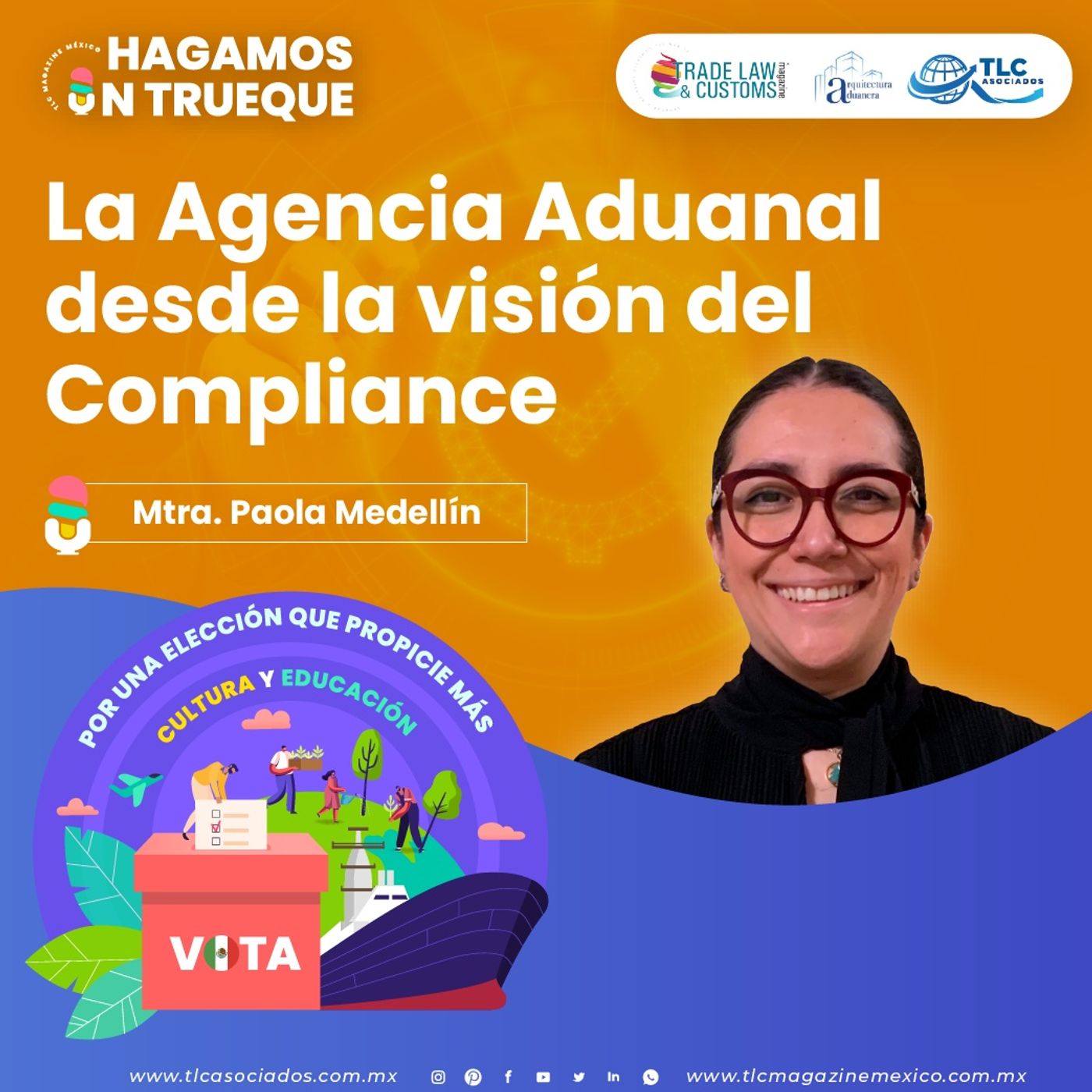 Episodio 206. La Agencia Aduanal desde la visión del Compliance episode artwork