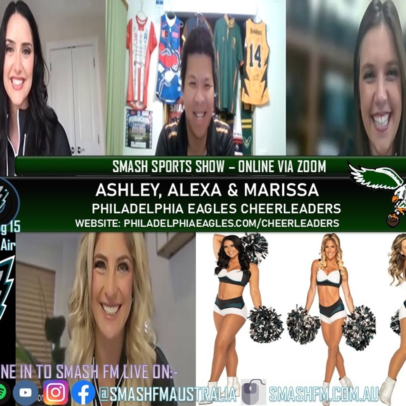SSS15THYR: Philadelphia Eagles Cheerleaders Interviews 300825
