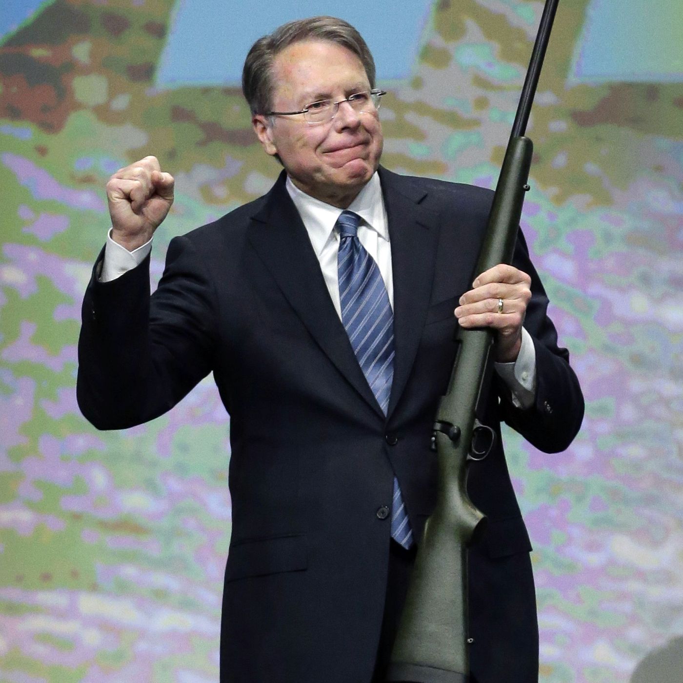 NRA CEO Wayne LaPierre (Creep)  & Artist and Activist Nan Goldin (NON-Creep of the Week)