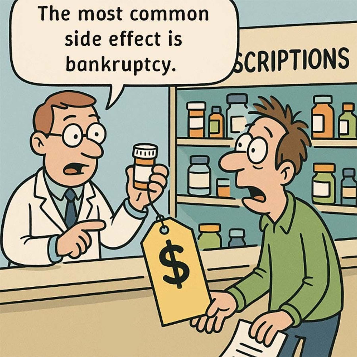 Lowering Drug Prices, Tax Day, Executive Power episode artwork
