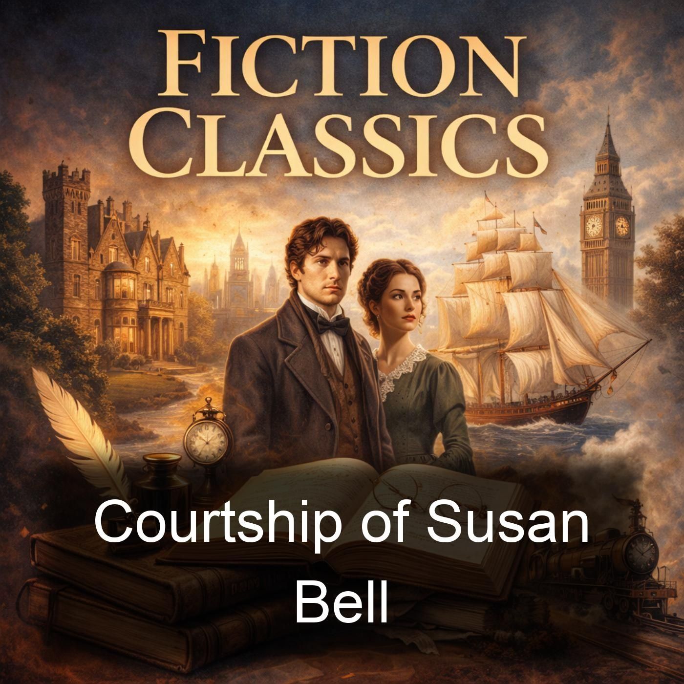 Courtship of Susan Bell cover art