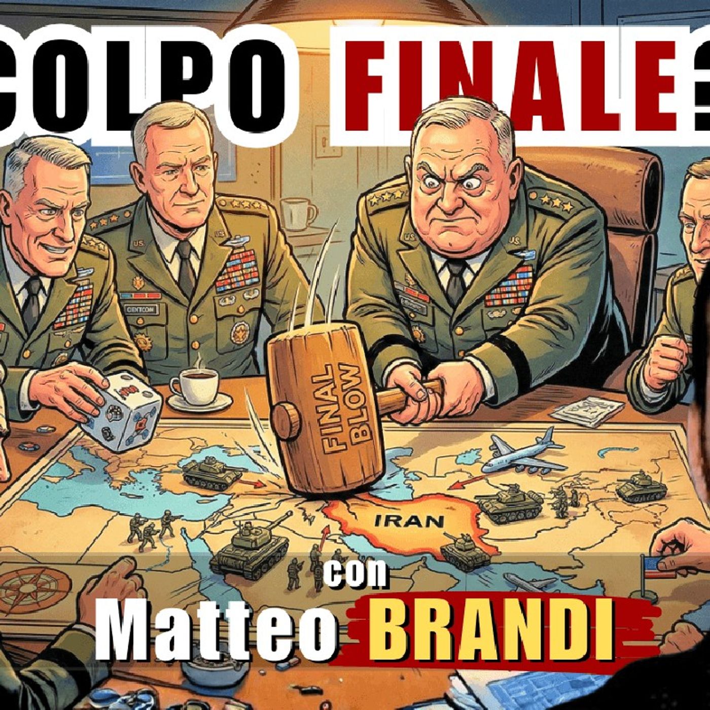 Il "COLPO FINALE" contro l'#IRAN (l'ennesimo) | Il Punt🔴 di Vista di Matteo BRANDI