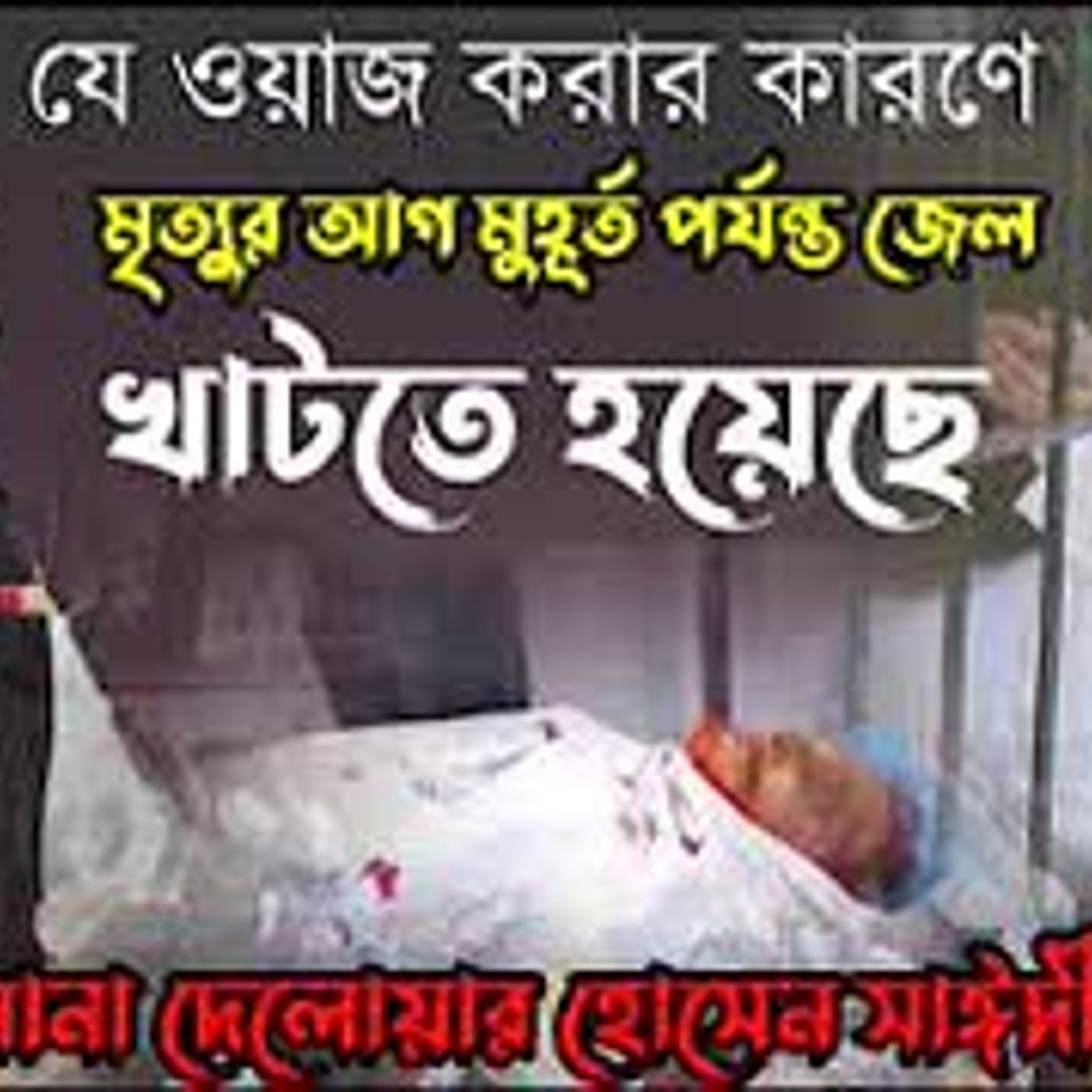 যে ওয়াজ করার কারণে মৃত্যু delowar hossain মাওলানা দেলোয়ার হোসেন সাঈদী episode artwork