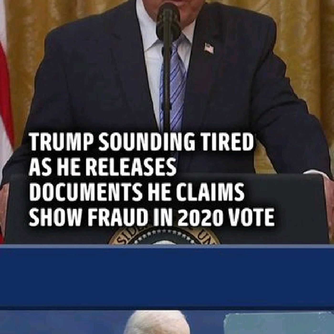 The White House website crashed as President Donald Trump addressed the nation Thursday night to unveil what he claimed to be new evidence t episode artwork