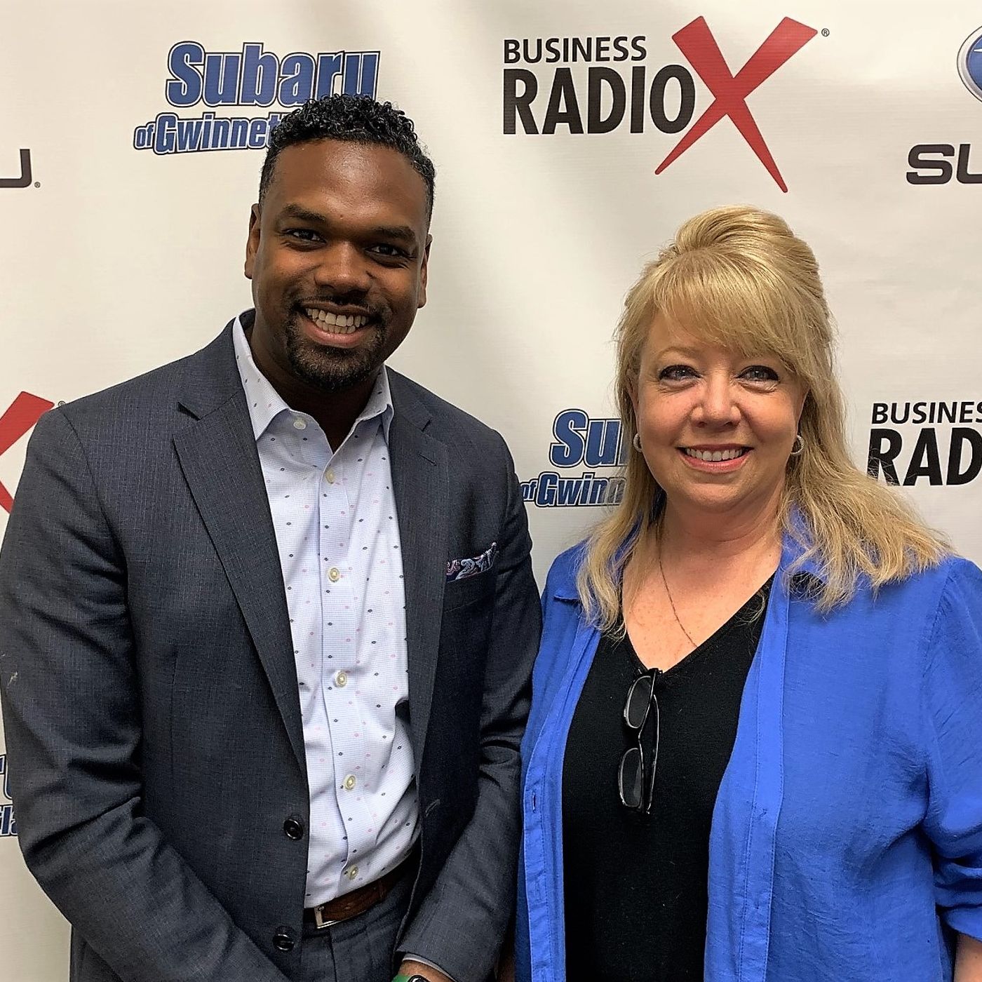 Wendi Lucas with Main Event Entertainment and Samuel Richmond with Nvestfit episode artwork