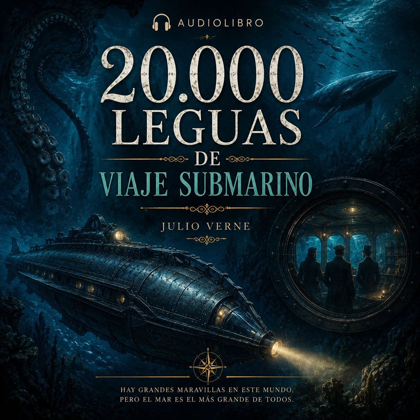 Veinte mil leguas de viaje submarino - Julio Verne (Parte 2 de 2)