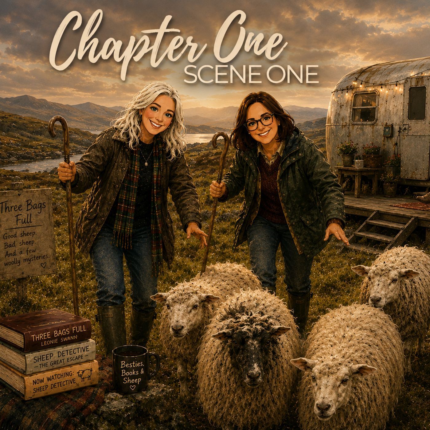 Three Bags Full/Sheep Detectives - The One That Is Not a Cozy Mystery episode artwork