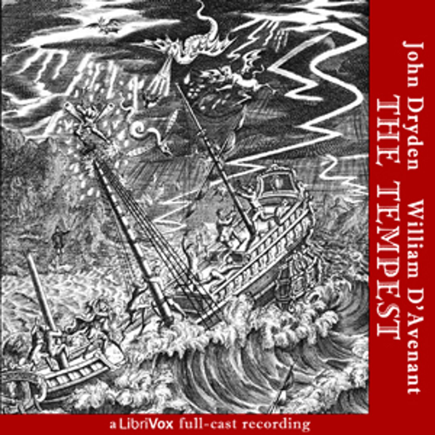 John Dryden and  William Davenan - The Tempest cover art