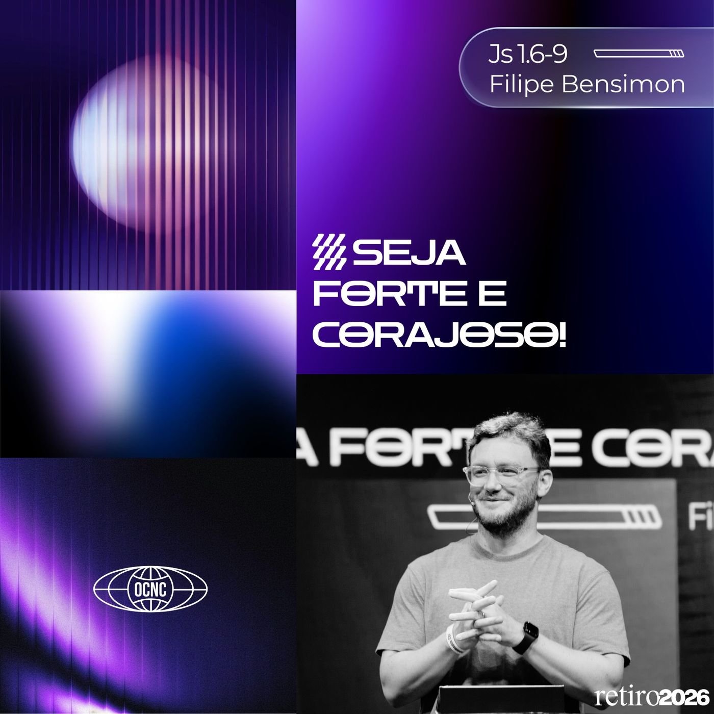 SEJA FORTE E CORAJOSO! - Js 1.6-9 | Filipe Bensimon episode artwork