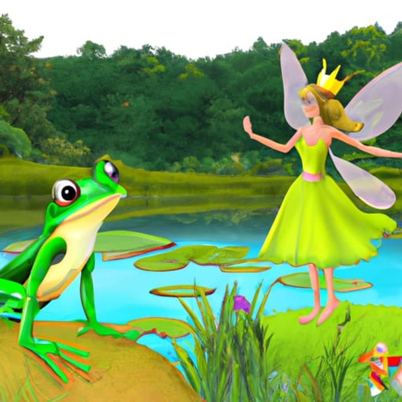 The Frogs and the Fairies | Stories About Fairies episode artwork