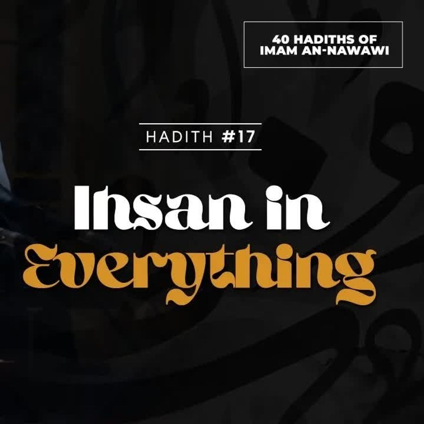 17 - Ihsan in Everything