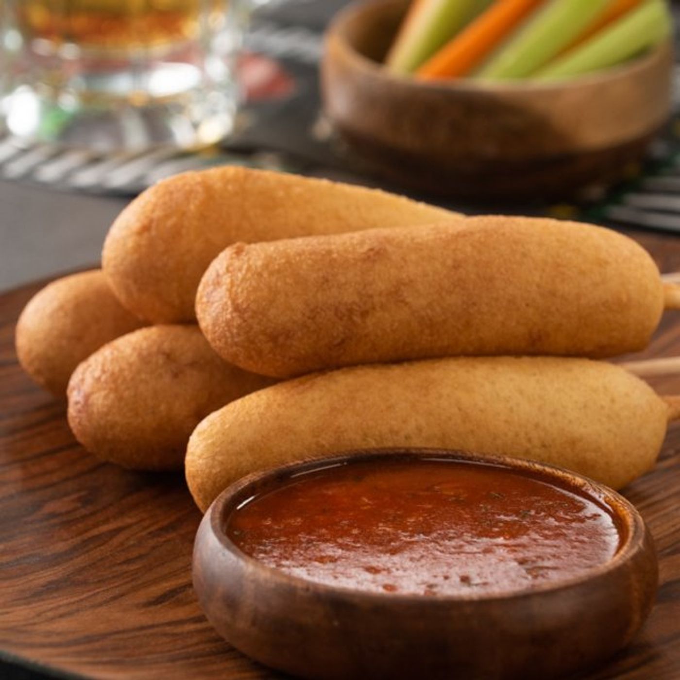 Banderillas con Salsa Picante