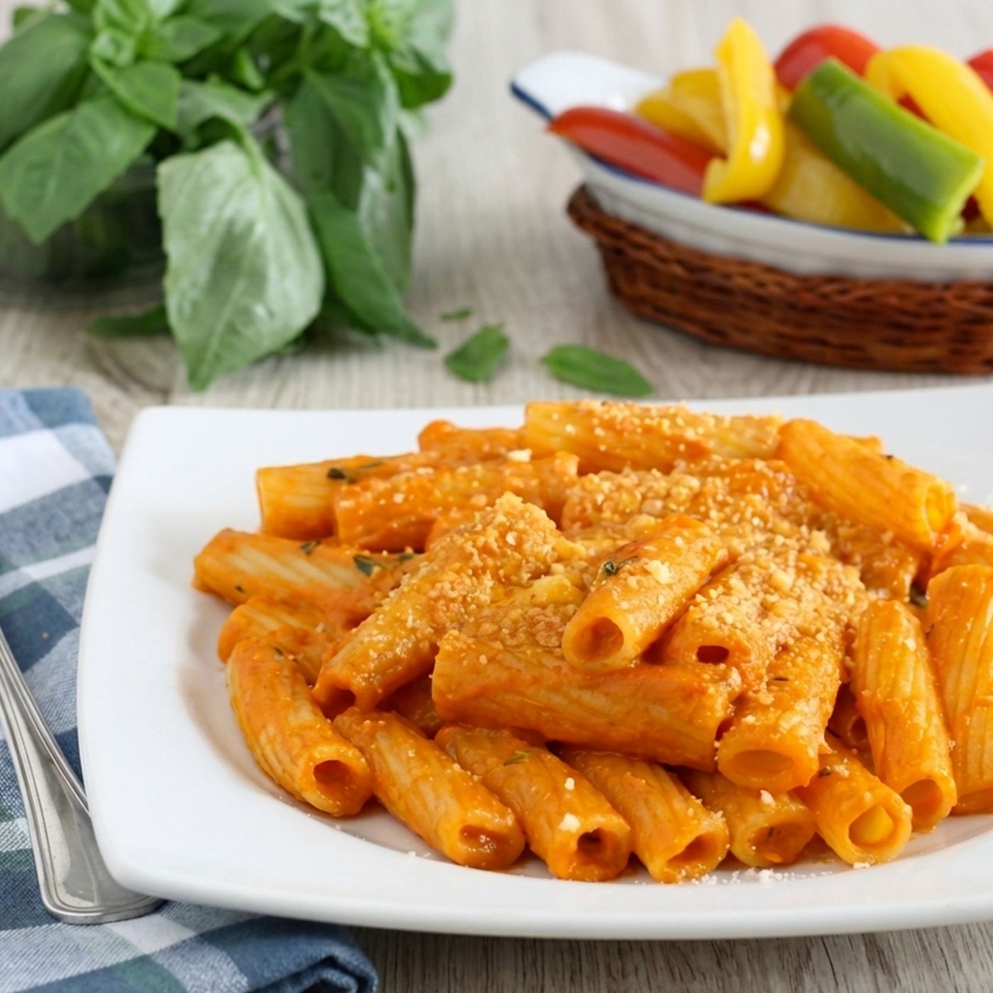 Pasta con sugo di peperoni cremoso episode artwork