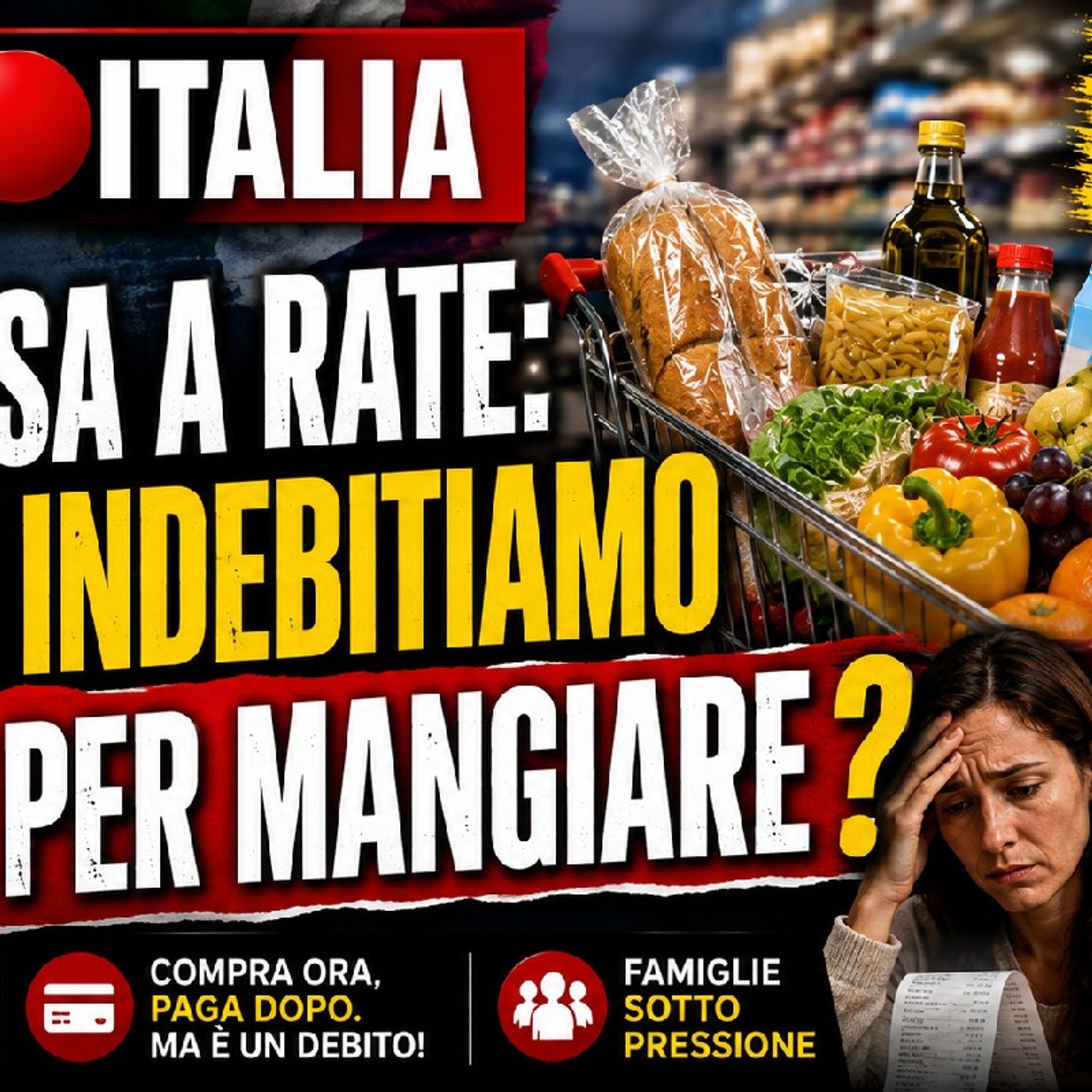 🇮🇹 PUNT🔴 ITALIA: la SPESA a rate - ora ci indebitano anche per mangiare episode artwork