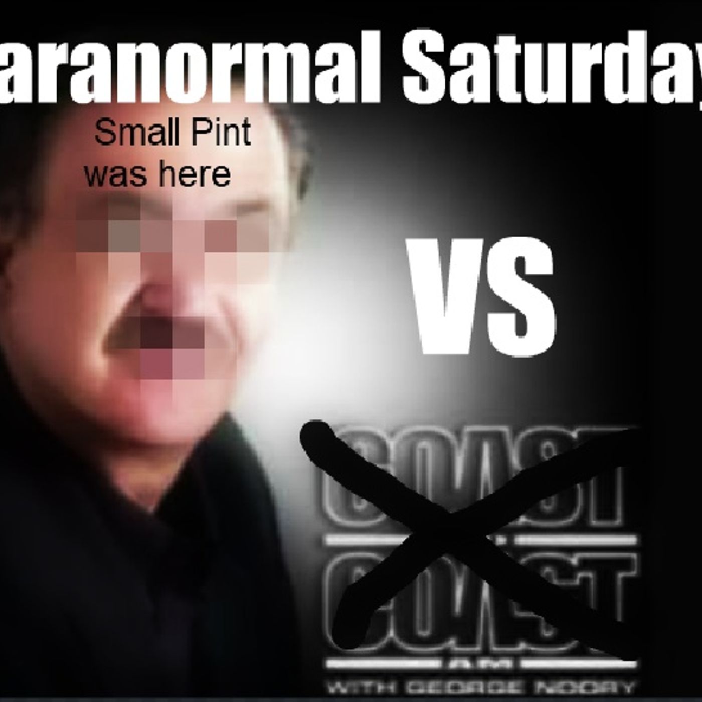 Coast to Coast host George Norri, vs Paranormal Saturday episode artwork