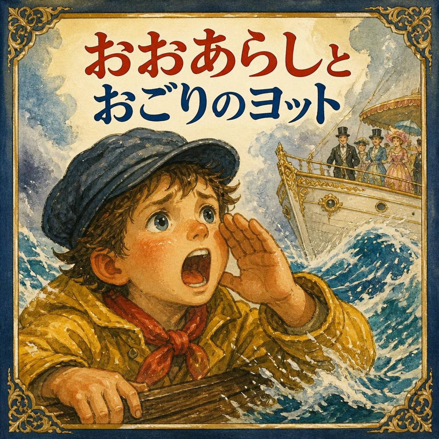 大嵐の海と、三隻の豪華なヨット ｜【子ども向けのお話】 episode artwork