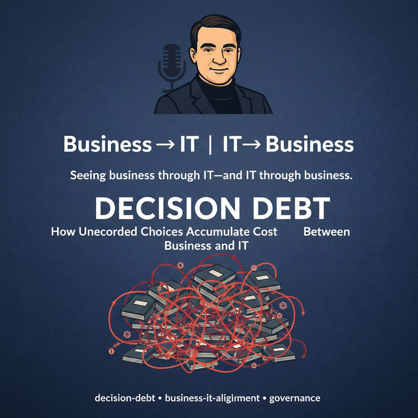Decision Debt: How Unrecorded Choices Accumulate Cost Between Business and IT episode artwork