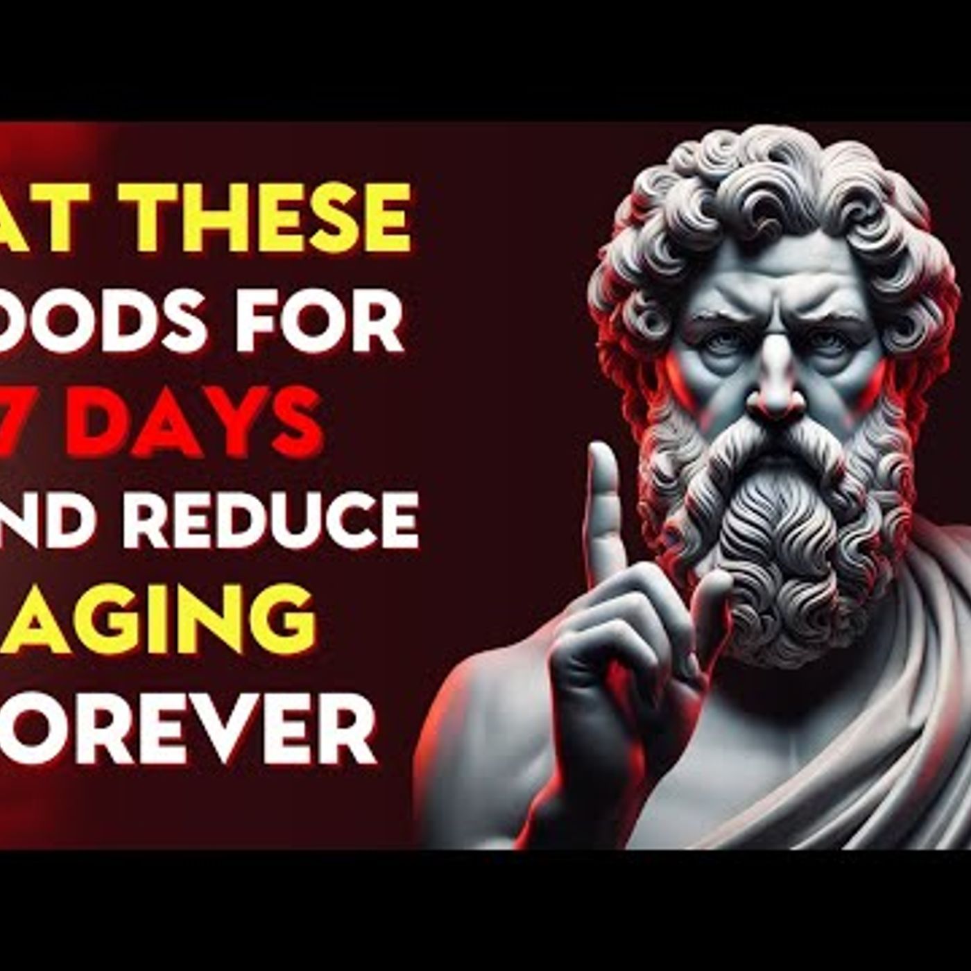 99_ of People Don’t Know About These Foods That Reduce Aging _ Stoic Philosophy episode artwork