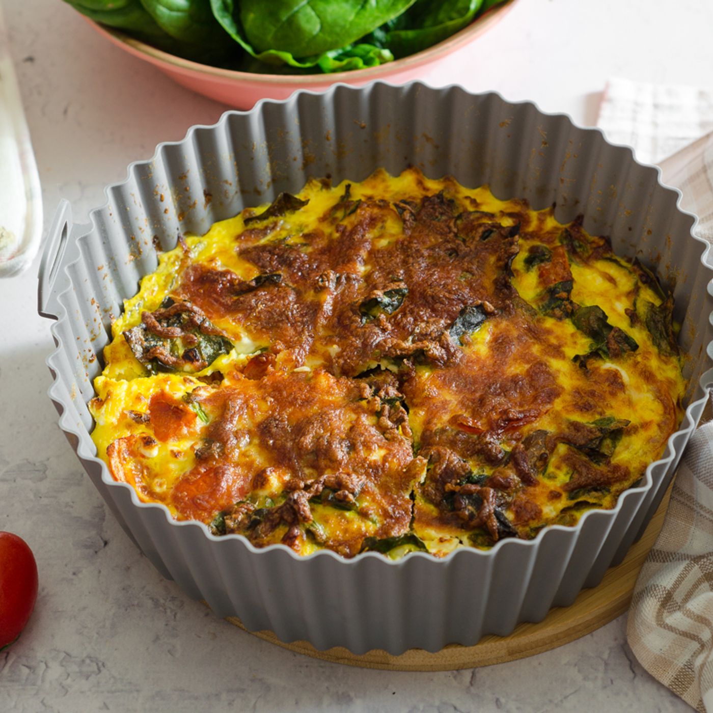 Frittata di verdure in friggitrice ad aria: leggera, veloce e svuota frigo episode artwork