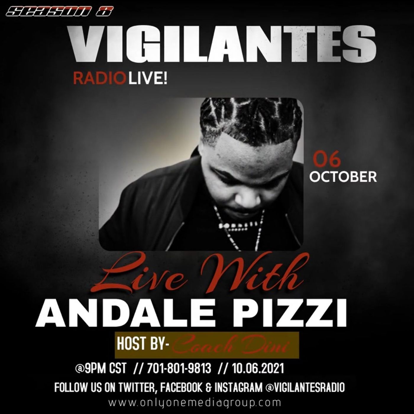The Andale Pizzi Interview. Image