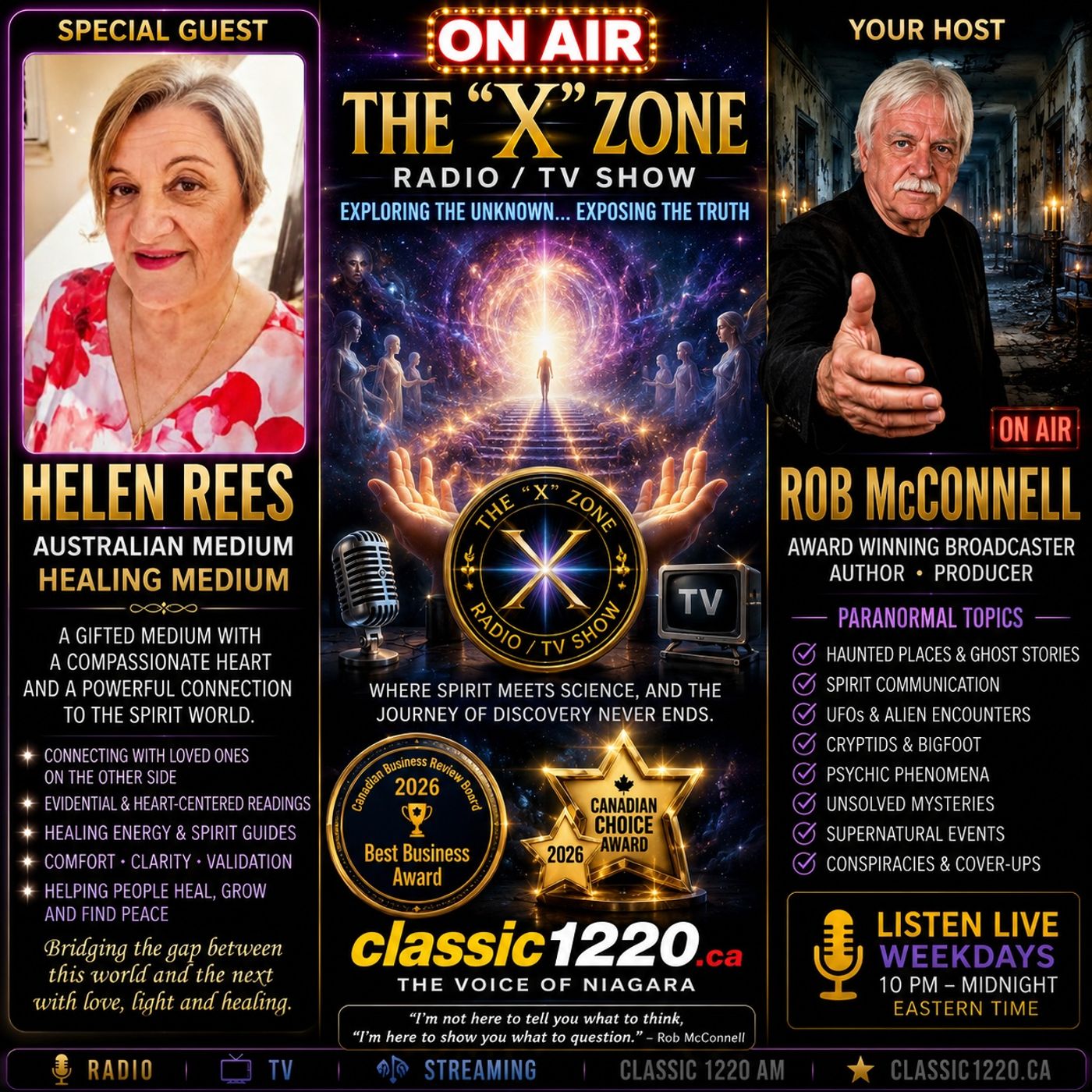 Rob McConnell Interviews - HELEN REES - Australian Medium episode artwork
