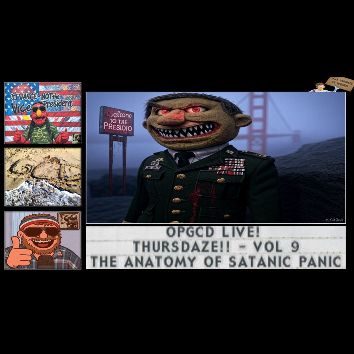 OpGCD Live! Thursdaze!! - Vol 9 - The Anatomy of Satanic Panic - FREE PATREON PREVIEW