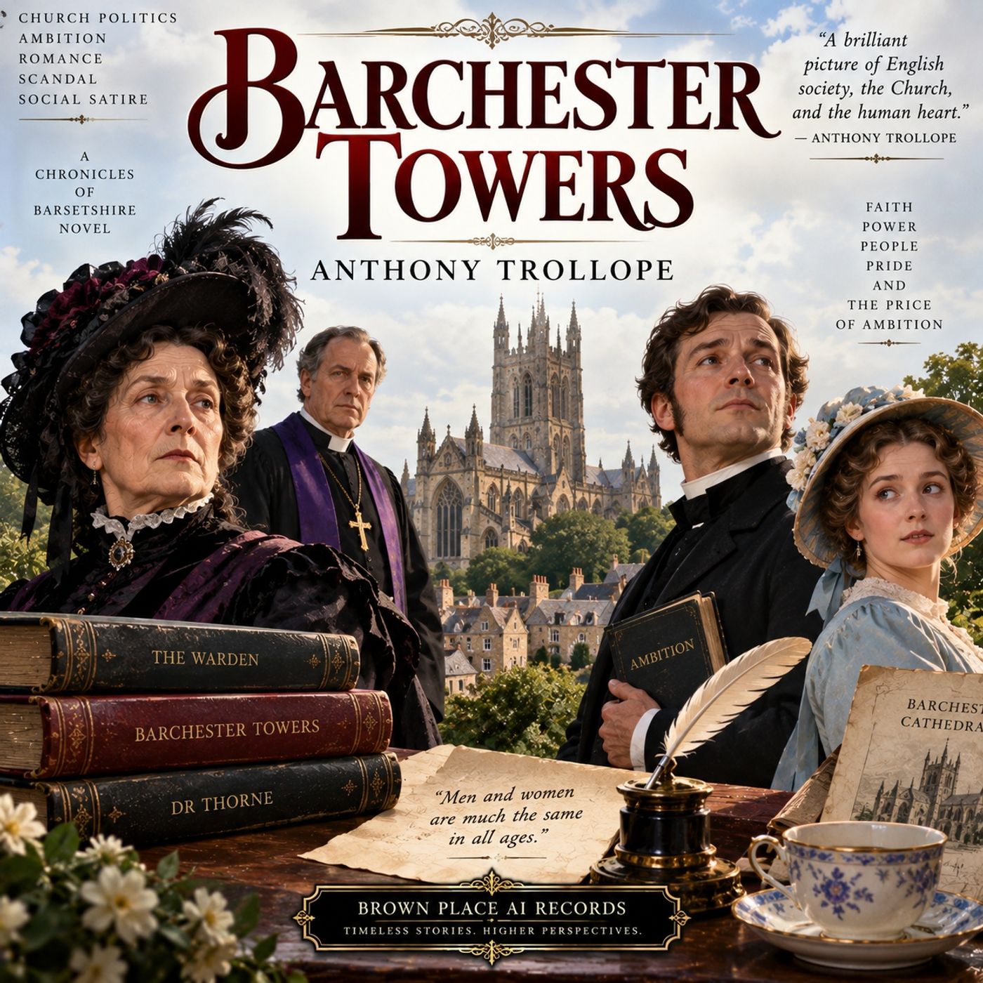 Barchester Towers by Anthony Trollope | Victorian Church Politics, Romance, Scandal & Social Satire Audiobook Part 1