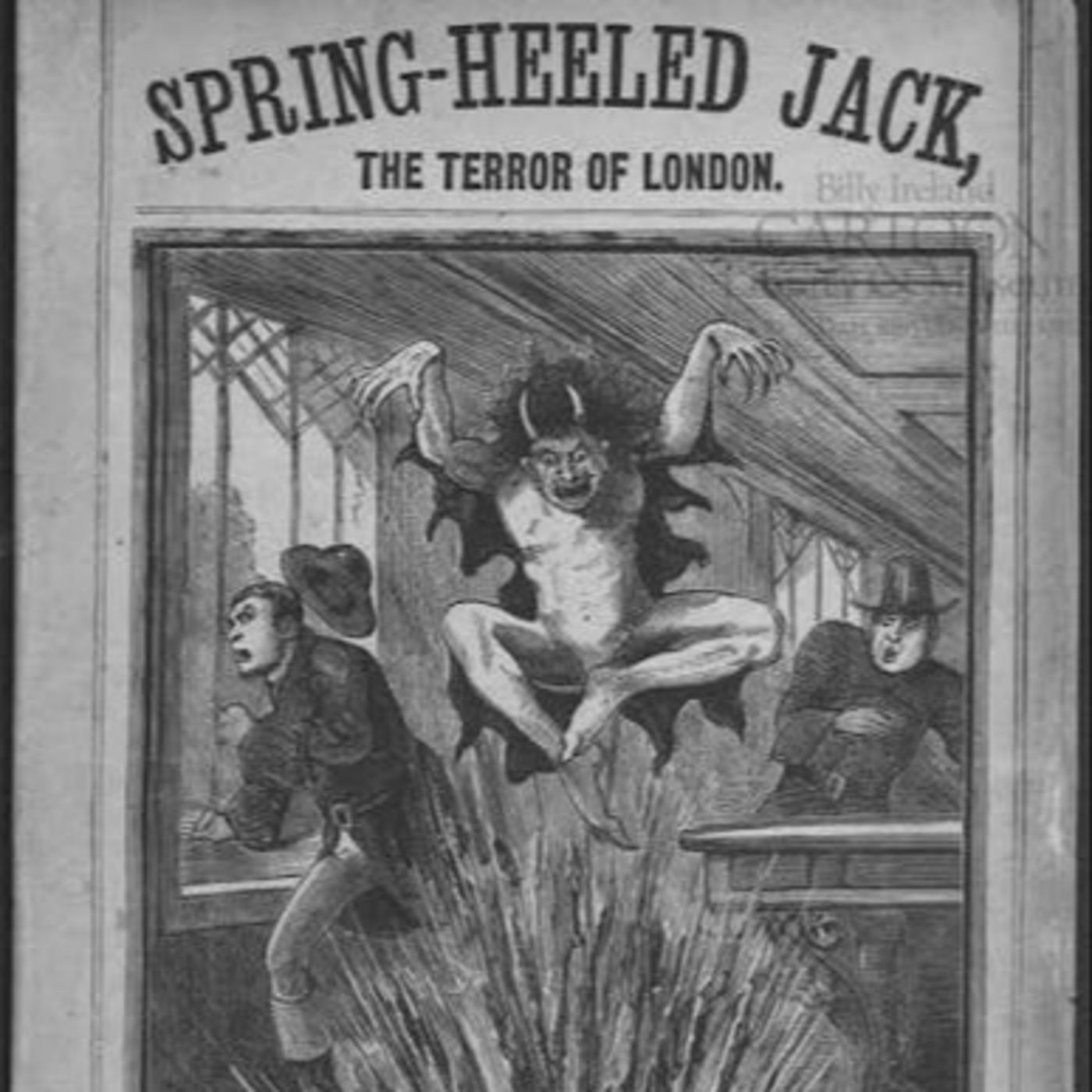 THE SPRINGHEELED JACK CONSPIRACY - "BLADERUNNER 1837" episode artwork