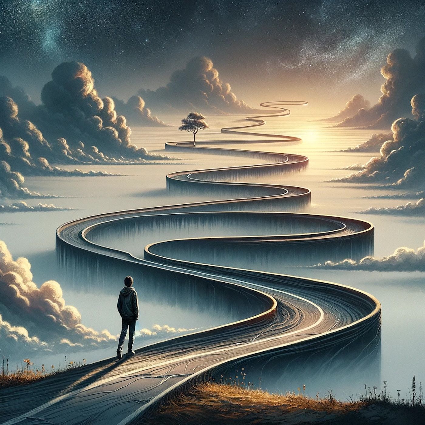 "You will never be happy if you continue to search for what happiness consists of..." episode artwork
