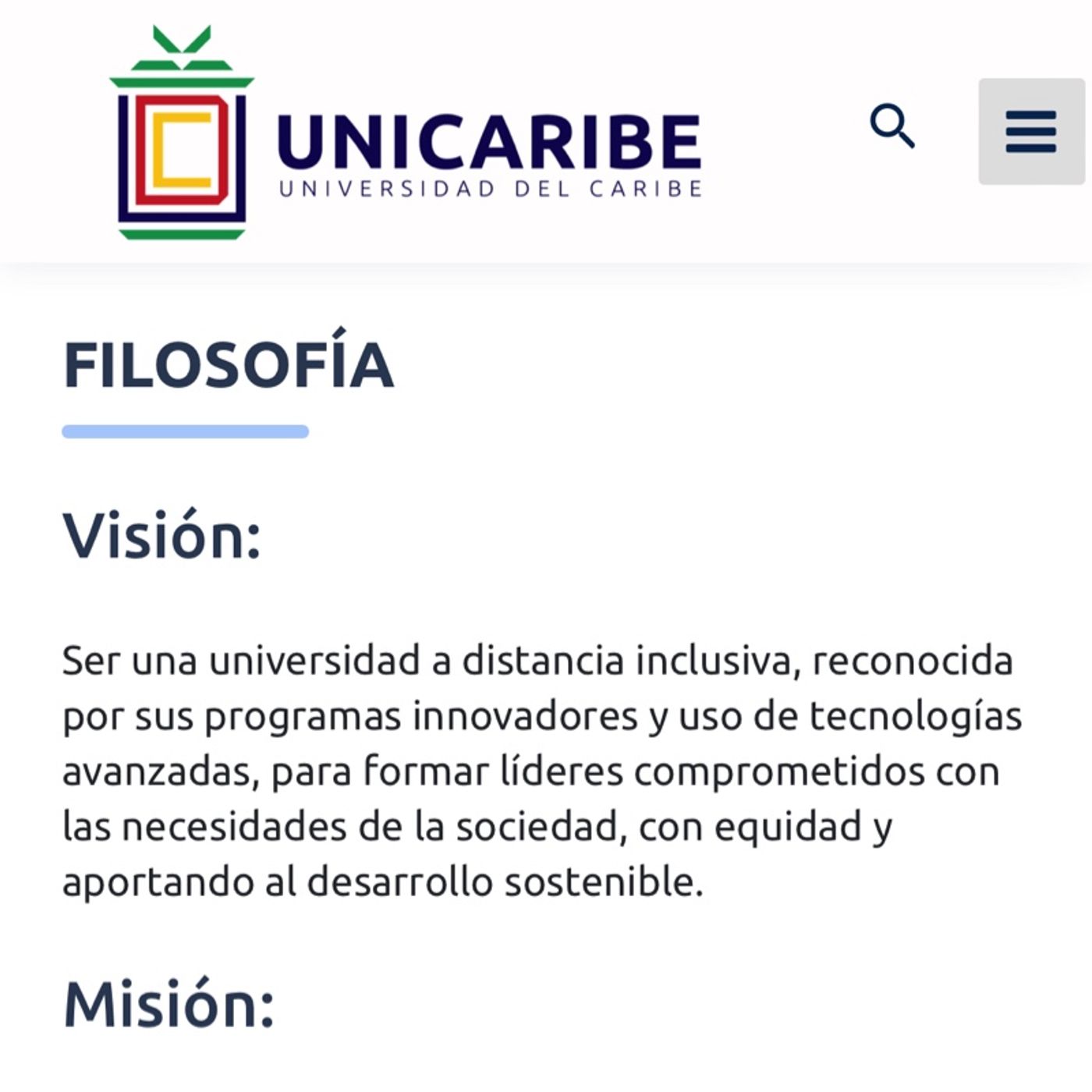 Marco filosófico de UNICARIBE episode artwork