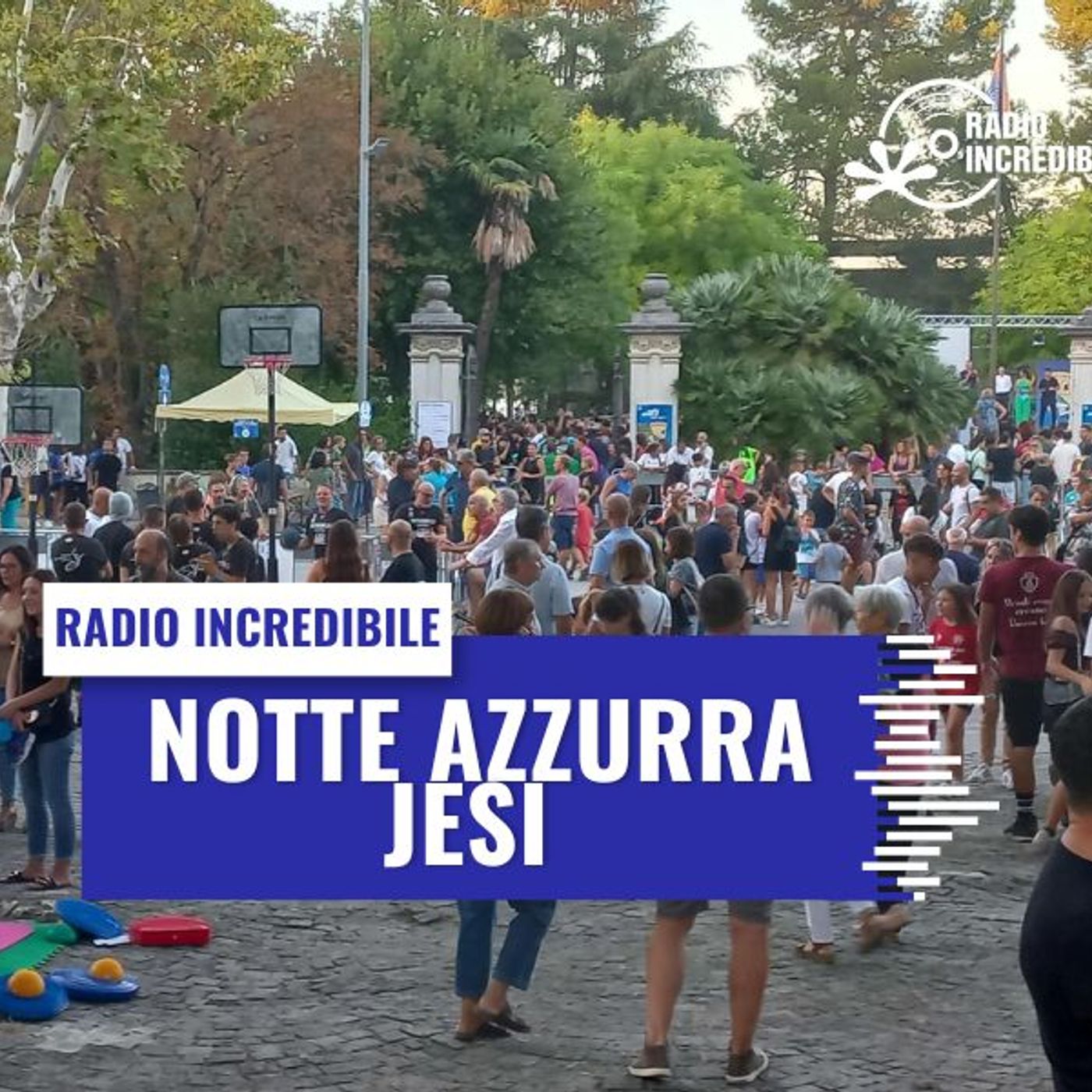 Copertina di Notte Azzurra Jesi