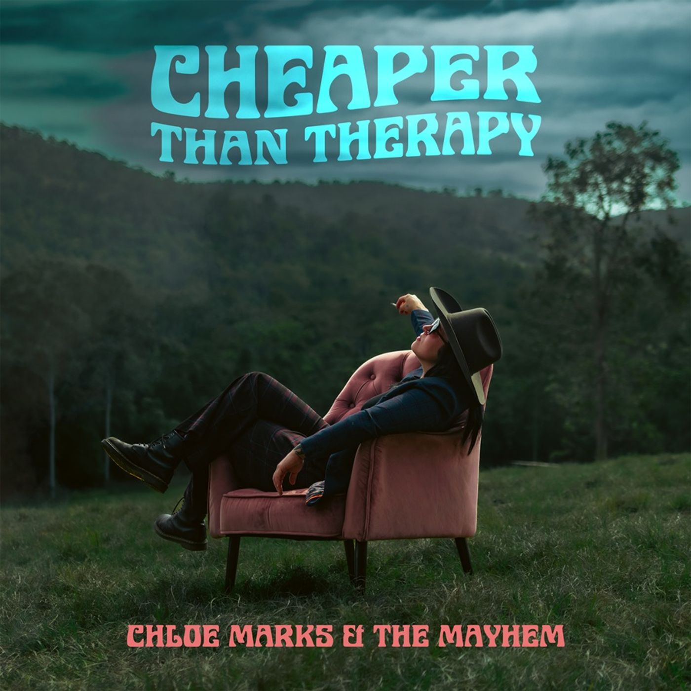 Chloe, from Chloe Marks & the Mayhem  talks about their new song - Cheaper Than Therapy episode artwork