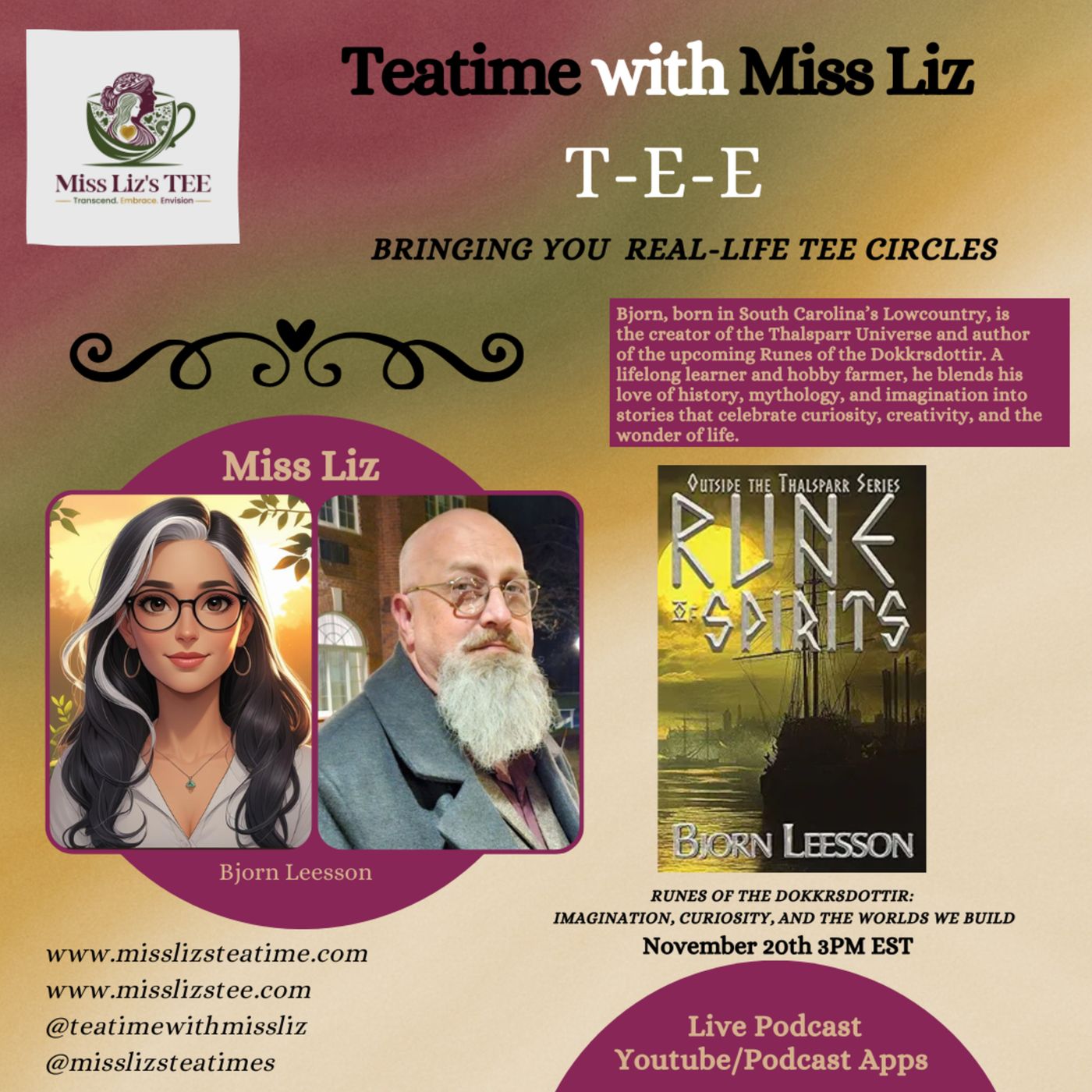 Teatime with Miss Liz