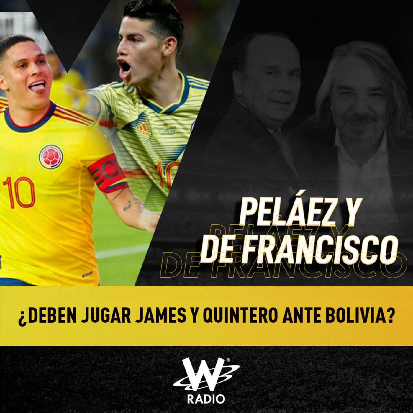 Peláez y De Francisco en La W