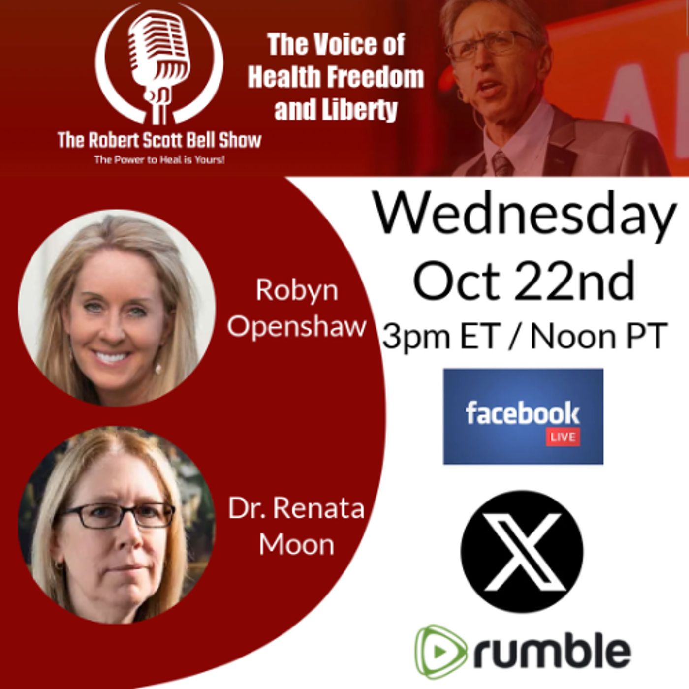 Fertility Rates Crashing, Robyn Openshaw, Green Smoothie Girl, Dr. Renata Moon, COVID Censorship - The RSB Show 10-22-25 episode artwork