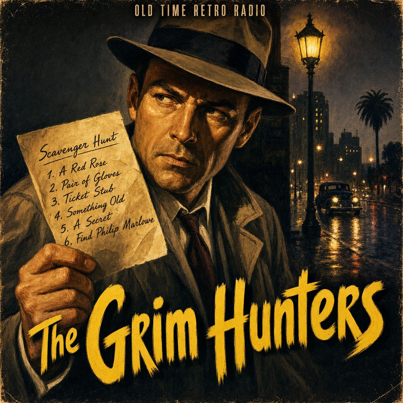 The Adventures of Philip Marlowe - "The Grim Hunters" (Old Time Radio, 1949) episode artwork