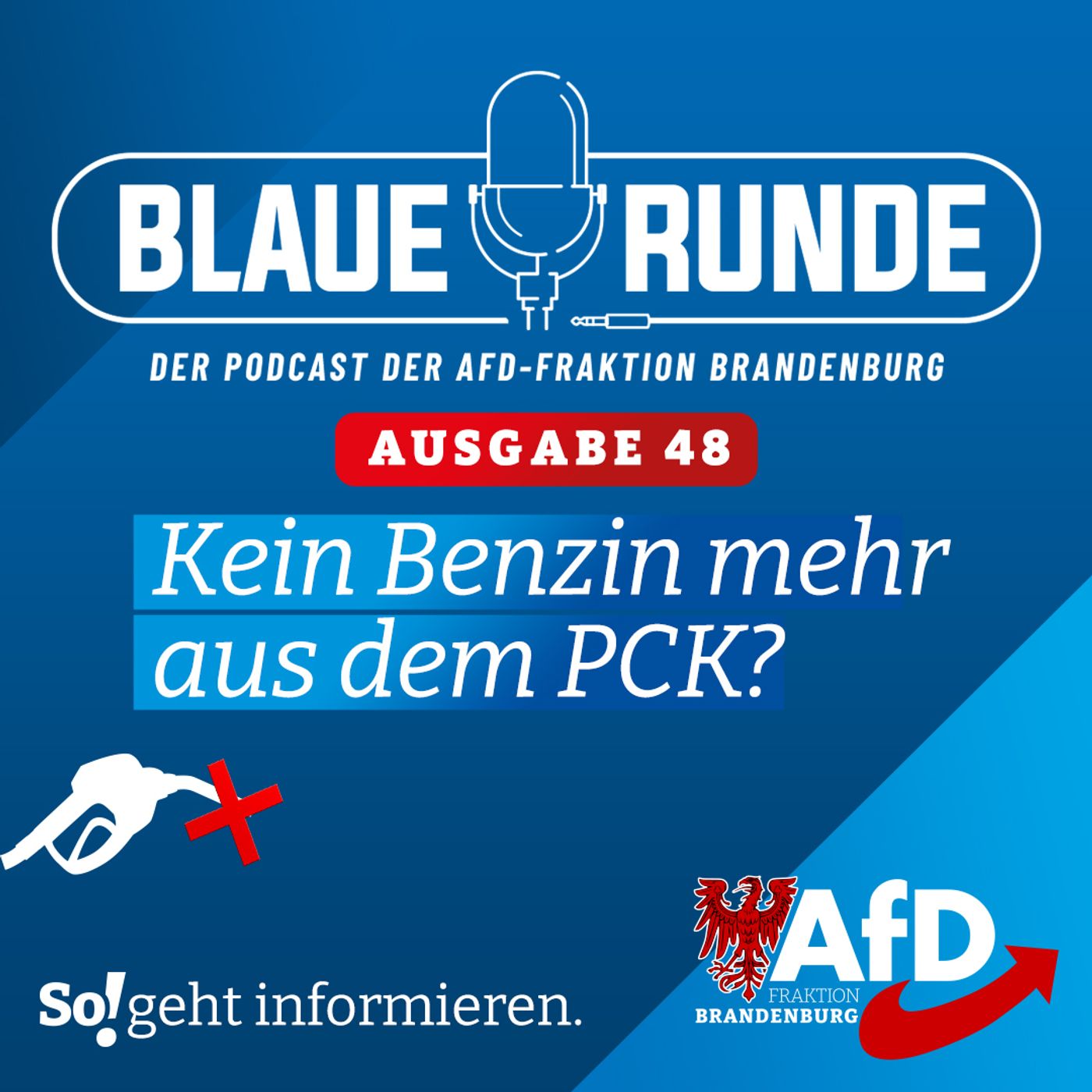 Kein Benzin mehr aus dem PCK? | Die Blaue Runde, Ausgabe 48/23 vom 18. Mai 2023 episode artwork