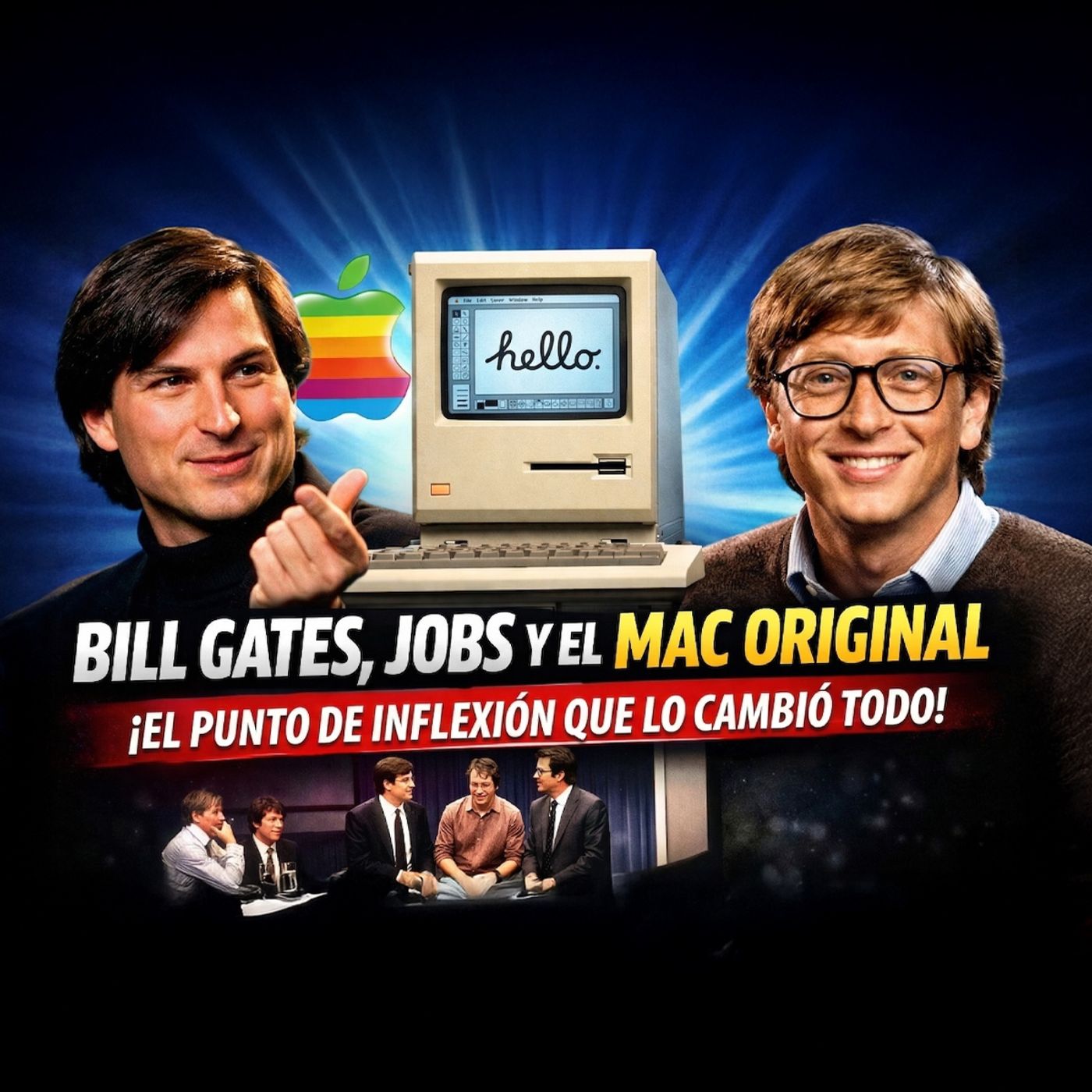 🤯 Bill Gates, Jobs y el Mac original: la historia que cambió la informática 🍏